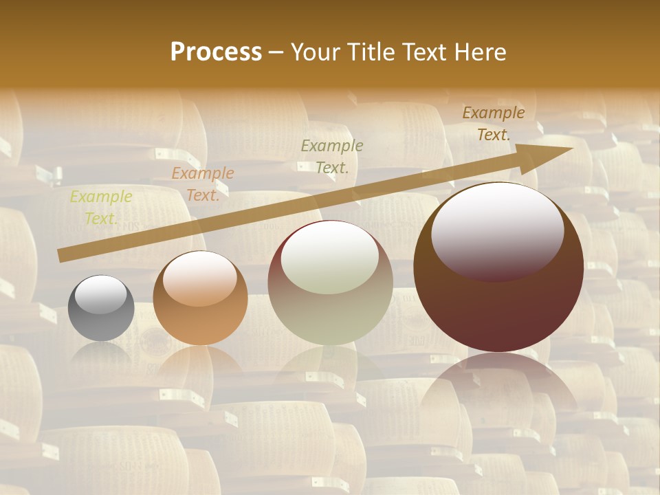 Dairy Hard Parmigiano PowerPoint Template