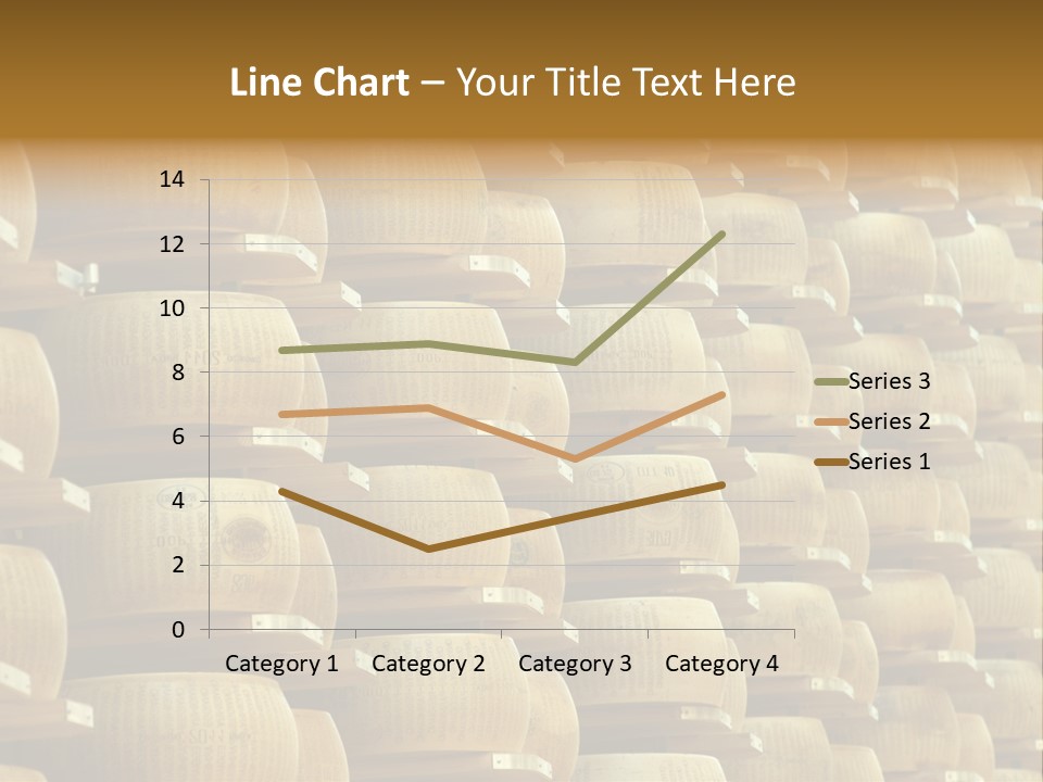 Dairy Hard Parmigiano PowerPoint Template