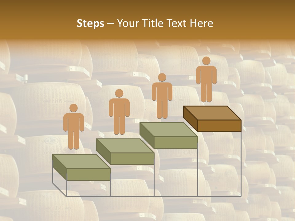 Dairy Hard Parmigiano PowerPoint Template