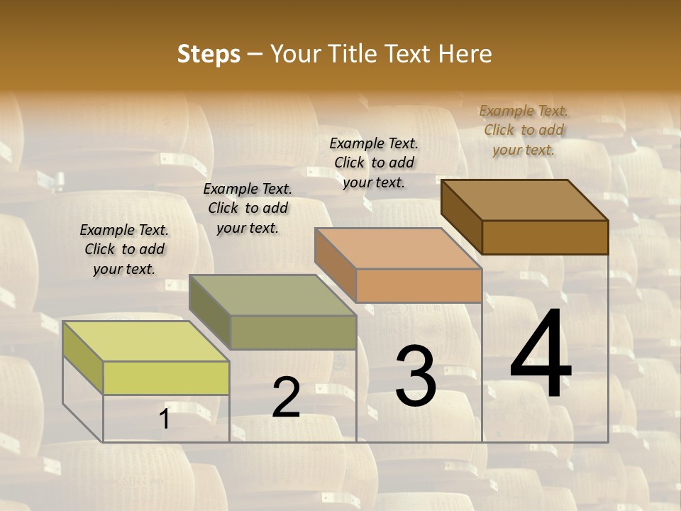 Dairy Hard Parmigiano PowerPoint Template
