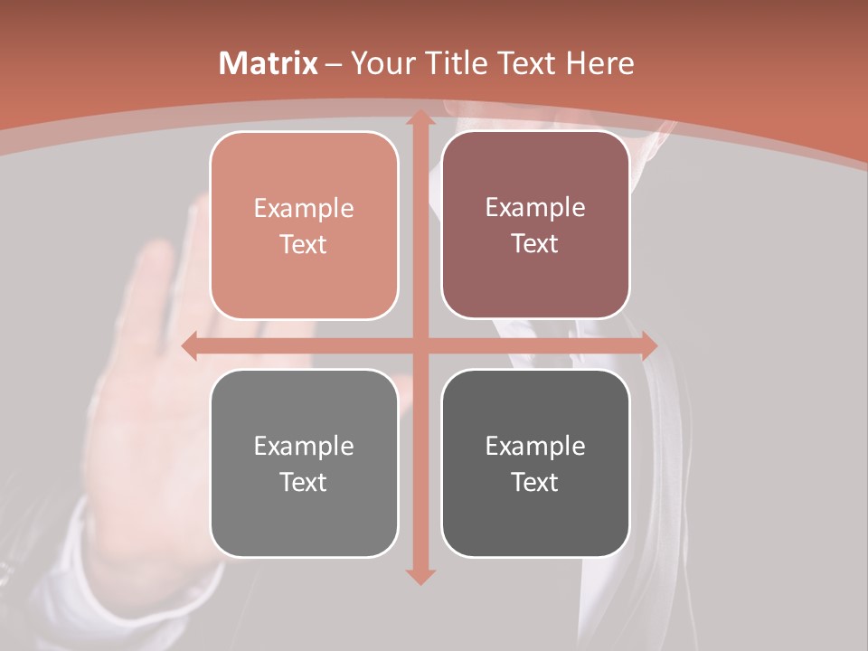 Control Criminal Power PowerPoint Template