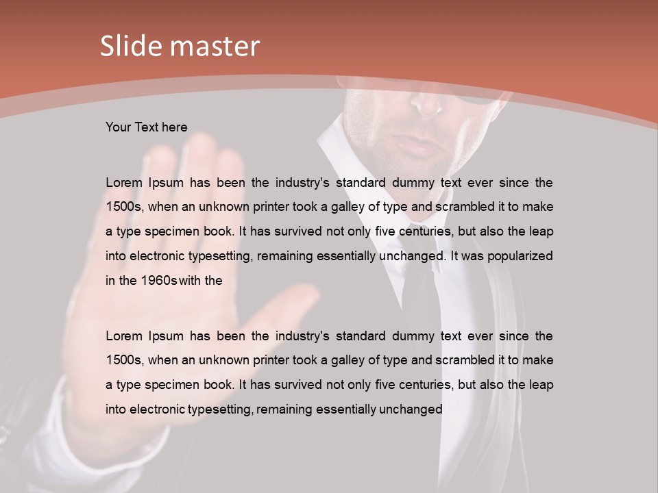 Control Criminal Power PowerPoint Template