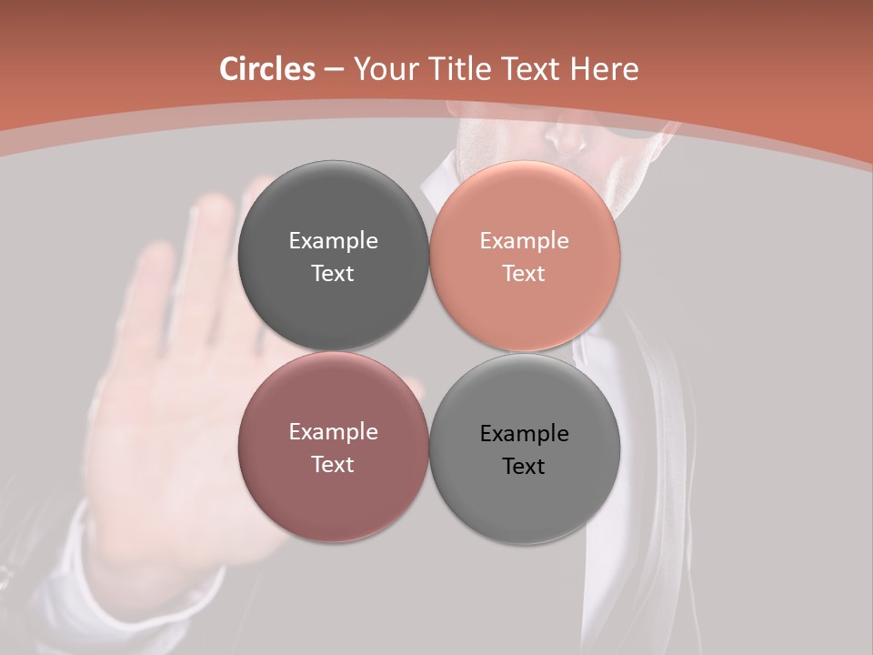 Control Criminal Power PowerPoint Template