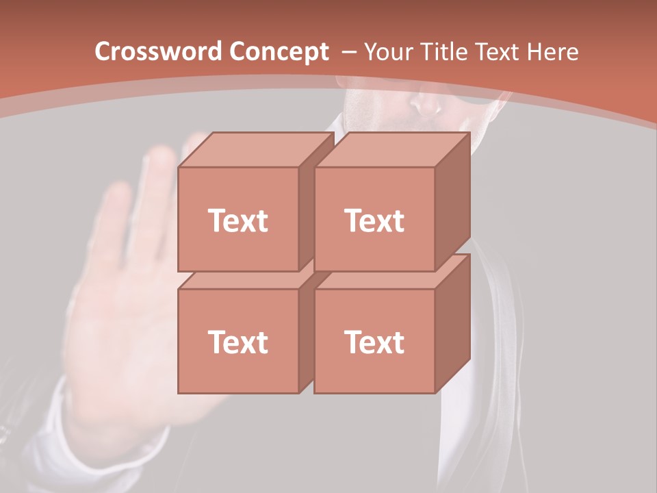Control Criminal Power PowerPoint Template