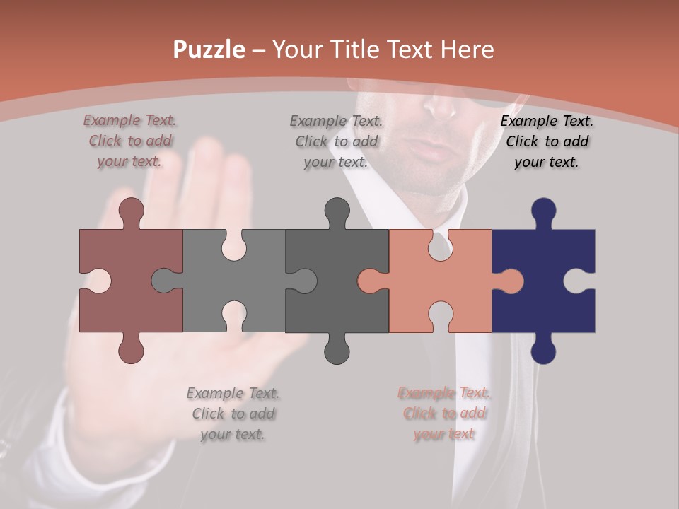 Control Criminal Power PowerPoint Template