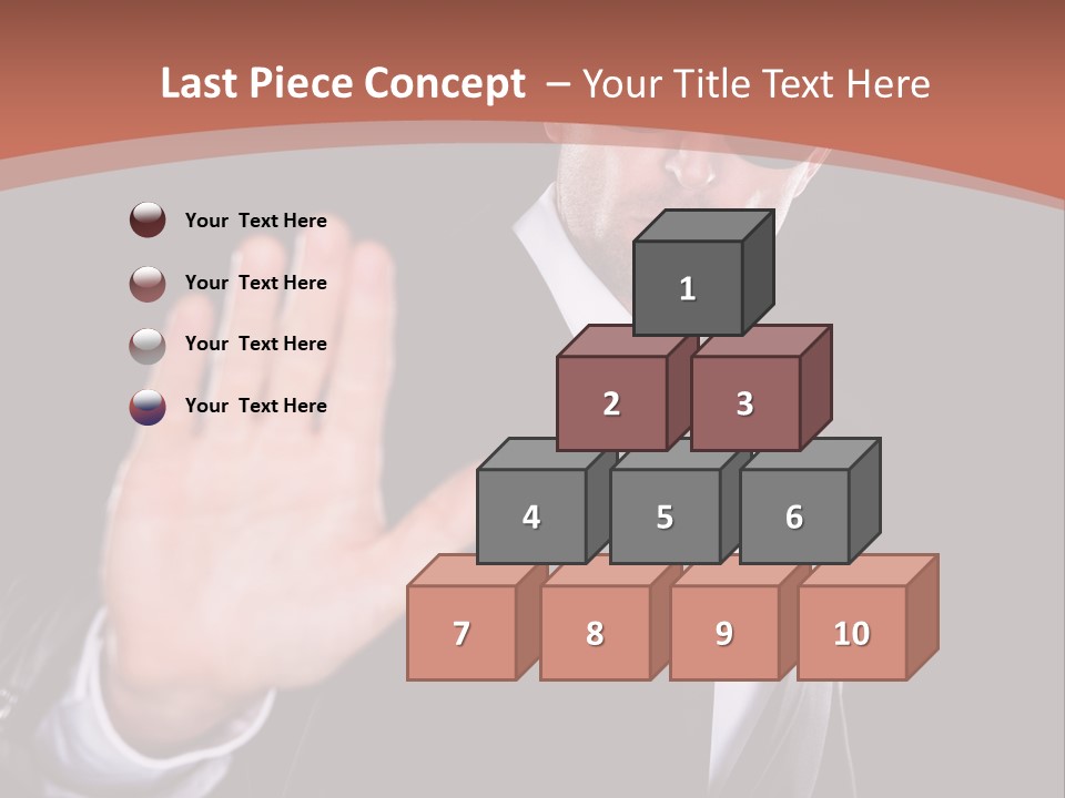 Control Criminal Power PowerPoint Template