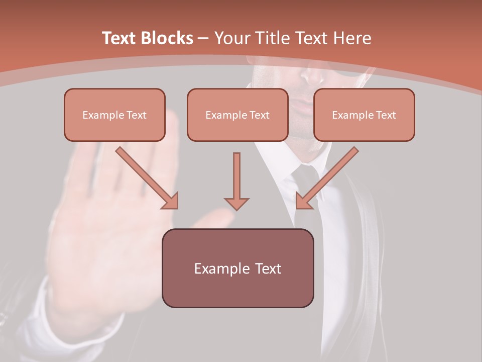 Control Criminal Power PowerPoint Template