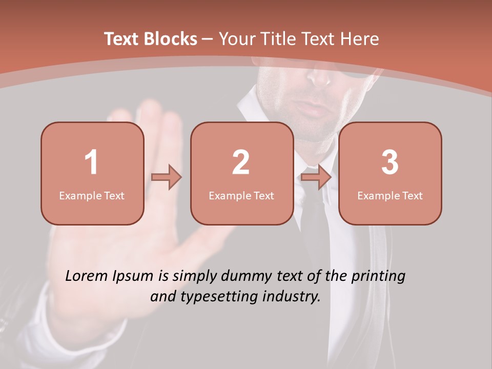 Control Criminal Power PowerPoint Template