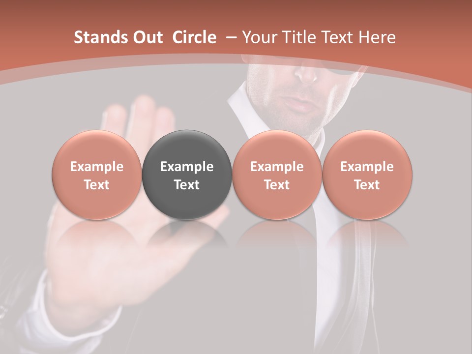 Control Criminal Power PowerPoint Template