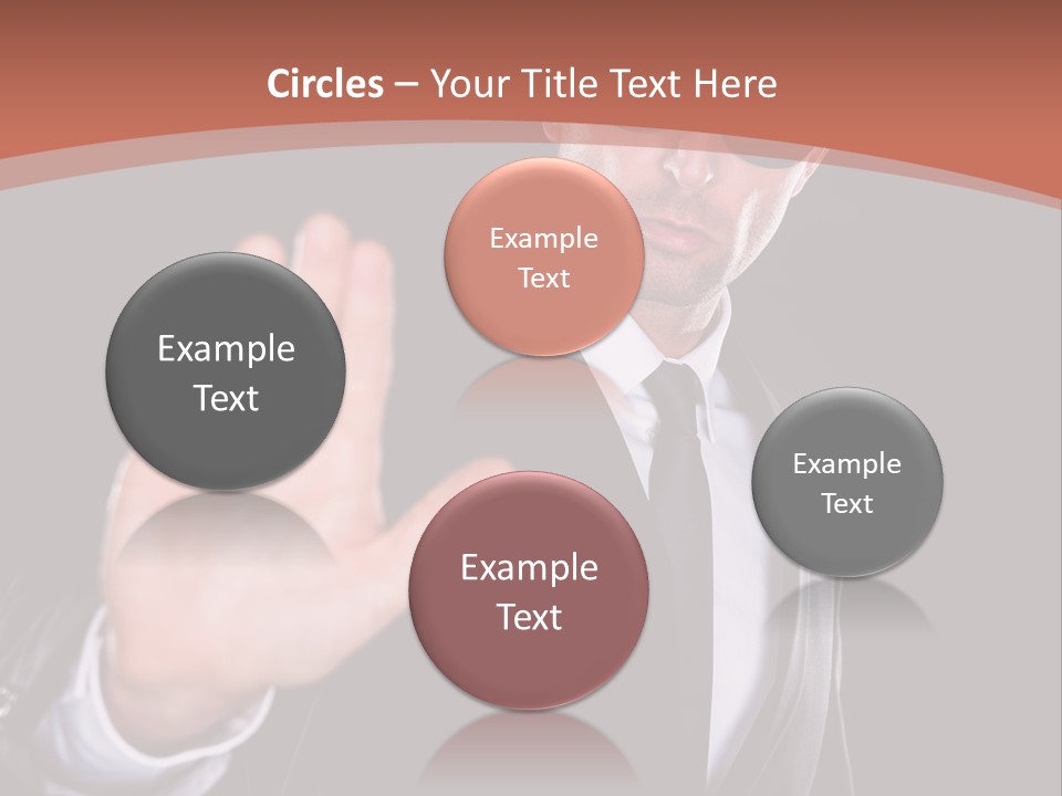 Control Criminal Power PowerPoint Template