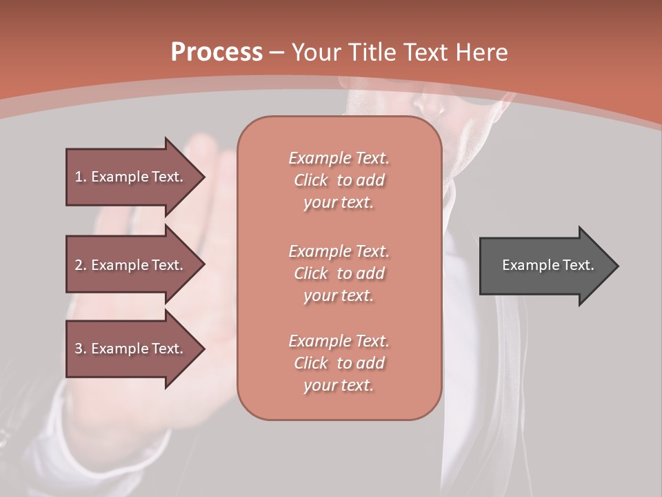 Control Criminal Power PowerPoint Template