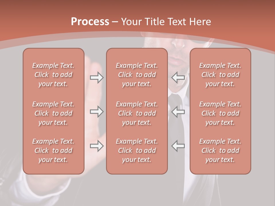 Control Criminal Power PowerPoint Template