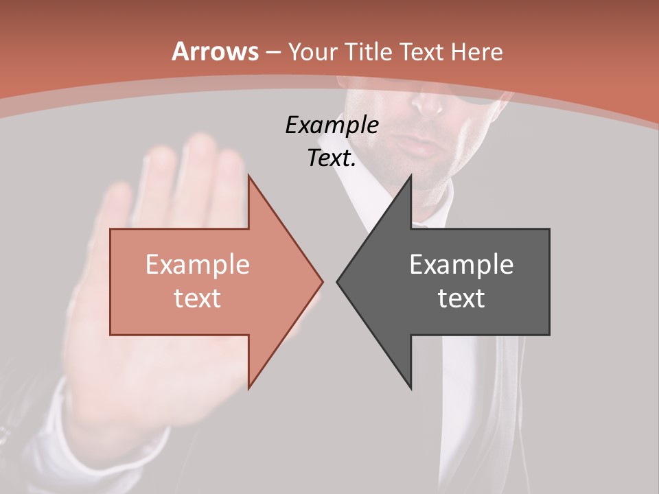 Control Criminal Power PowerPoint Template