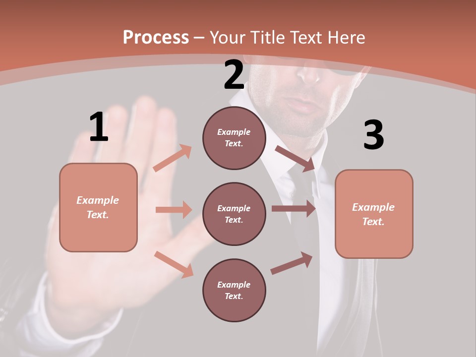 Control Criminal Power PowerPoint Template