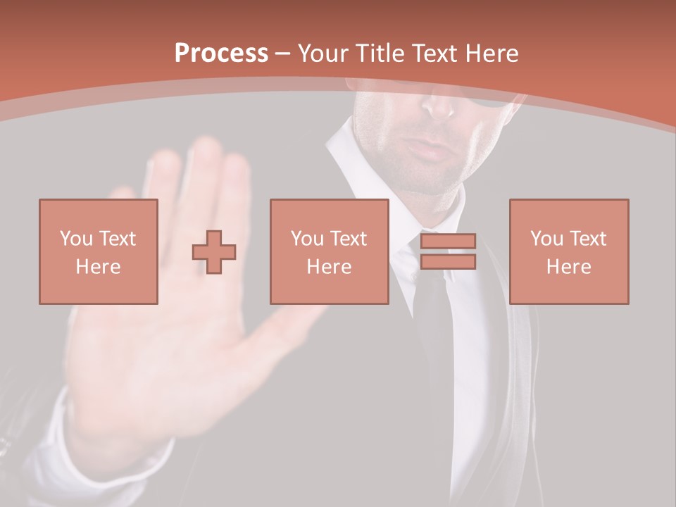 Control Criminal Power PowerPoint Template