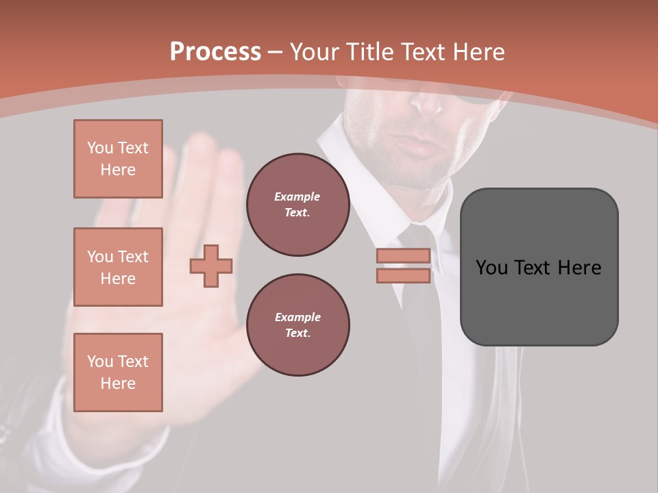 Control Criminal Power PowerPoint Template