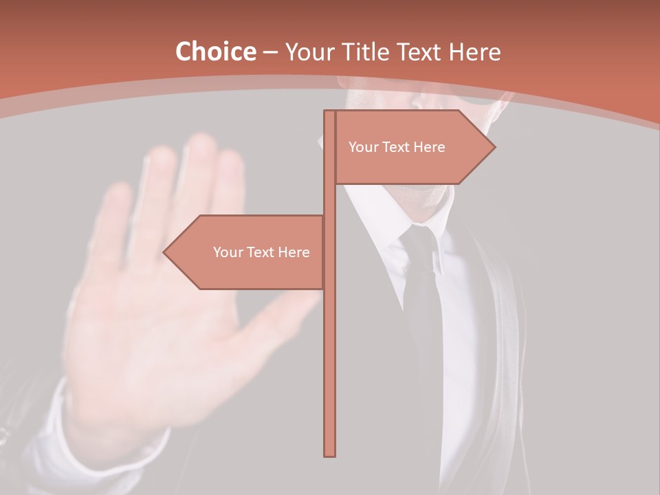 Control Criminal Power PowerPoint Template