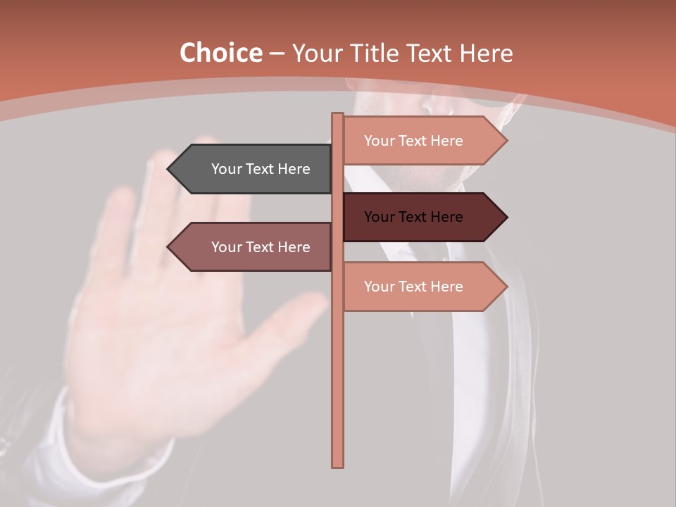 Control Criminal Power PowerPoint Template