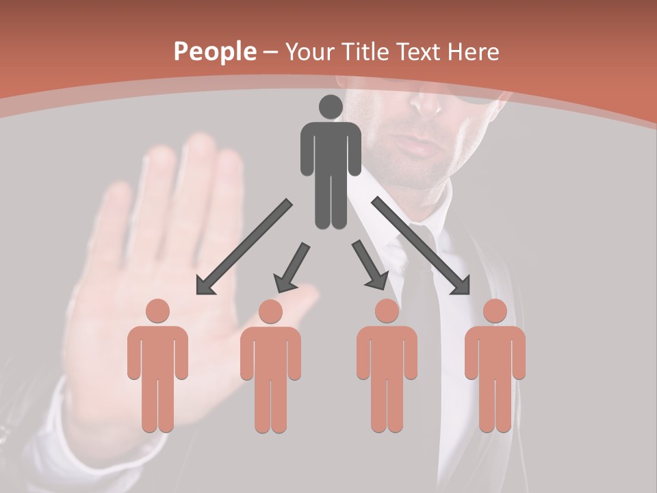 Control Criminal Power PowerPoint Template