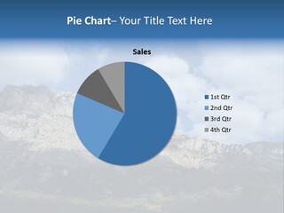 Travel Cloud Mount PowerPoint Template