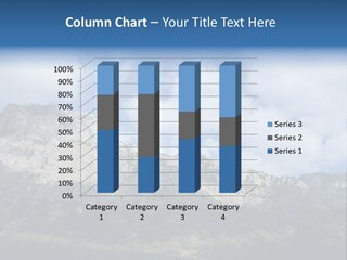 Travel Cloud Mount PowerPoint Template