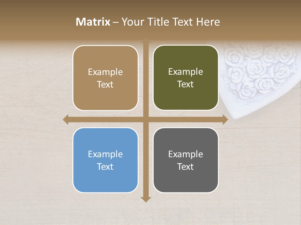 Rustic Purple Enamoured PowerPoint Template