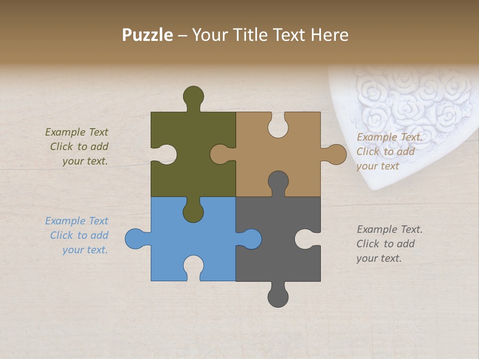 Rustic Purple Enamoured PowerPoint Template