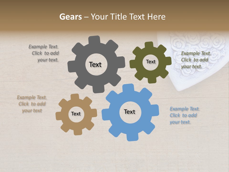 Rustic Purple Enamoured PowerPoint Template