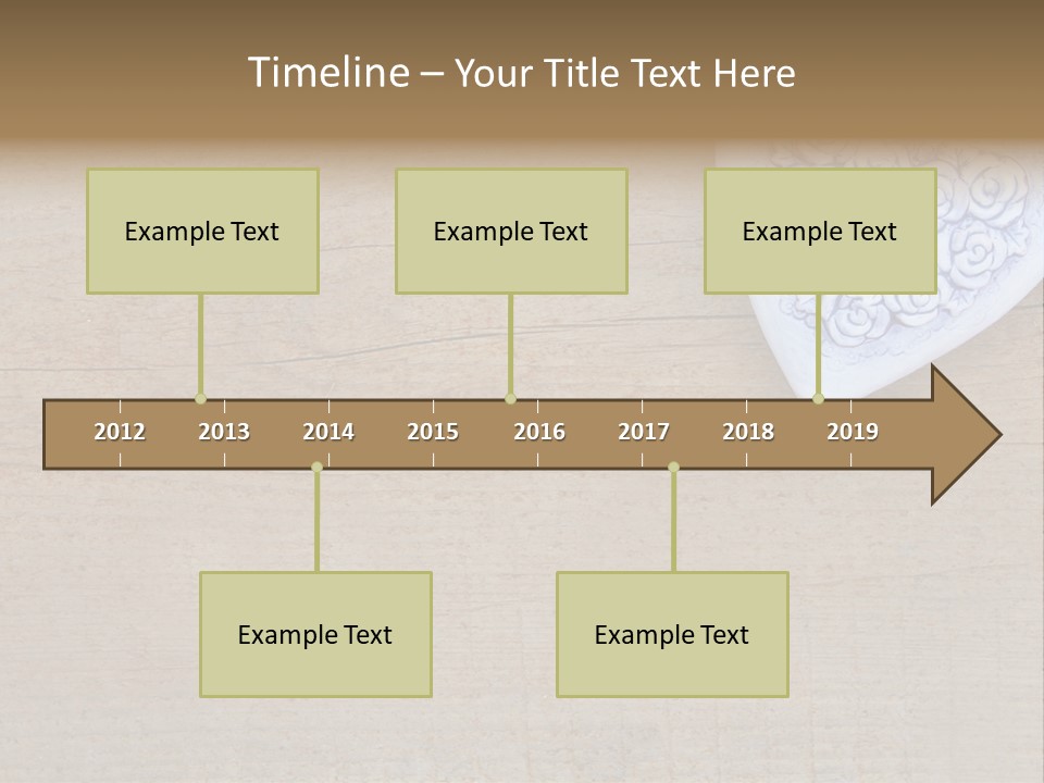 Rustic Purple Enamoured PowerPoint Template