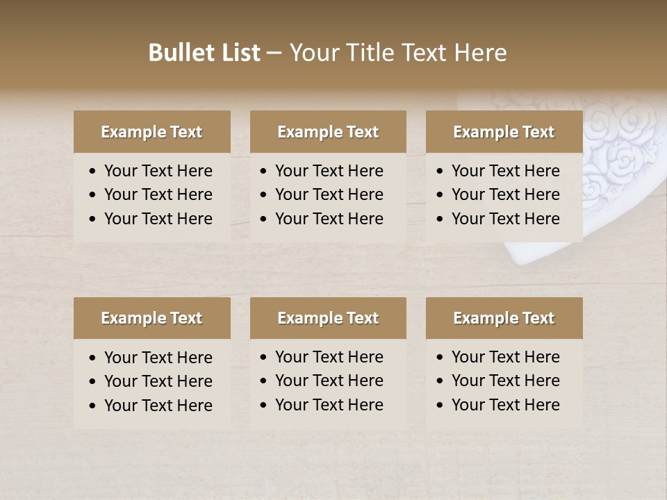 Rustic Purple Enamoured PowerPoint Template