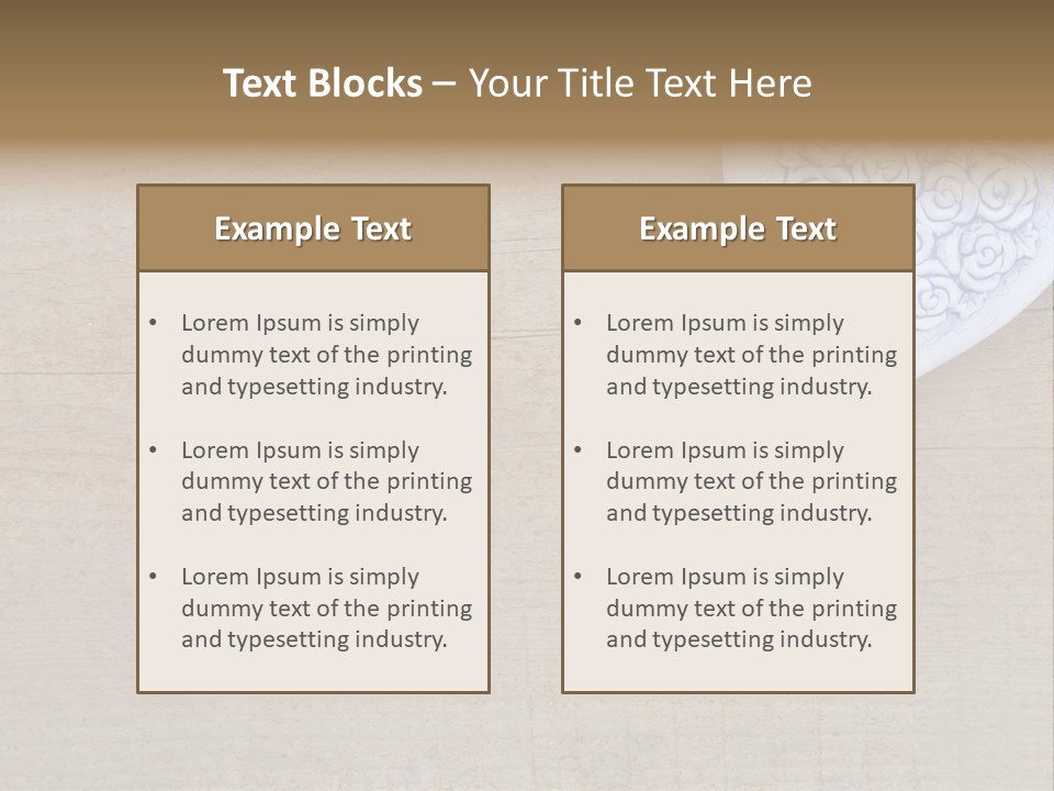 Rustic Purple Enamoured PowerPoint Template