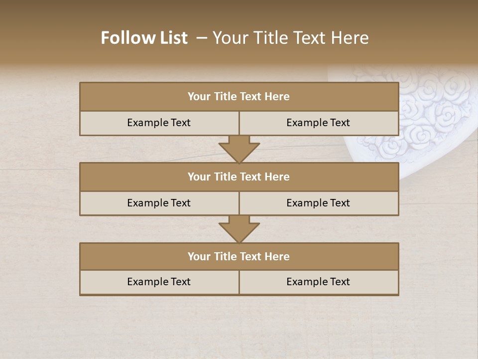 Rustic Purple Enamoured PowerPoint Template