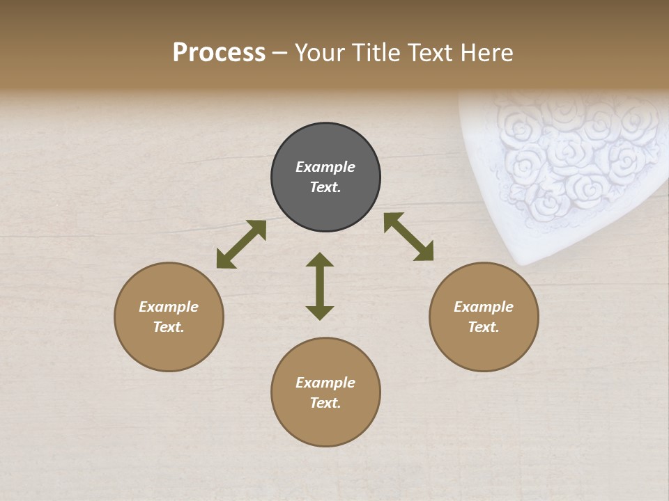 Rustic Purple Enamoured PowerPoint Template