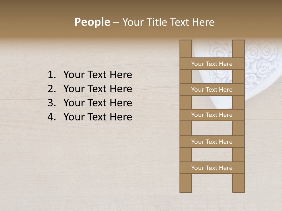 Rustic Purple Enamoured PowerPoint Template