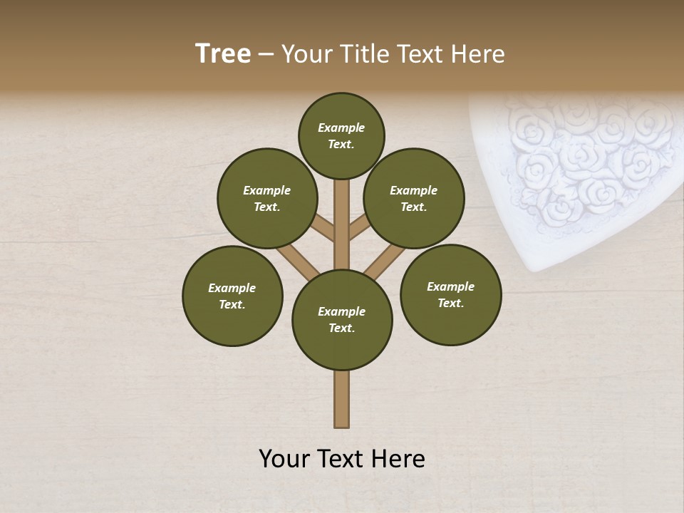 Rustic Purple Enamoured PowerPoint Template