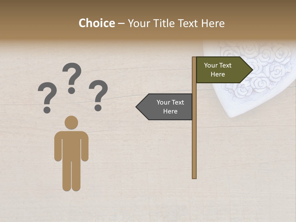 Rustic Purple Enamoured PowerPoint Template