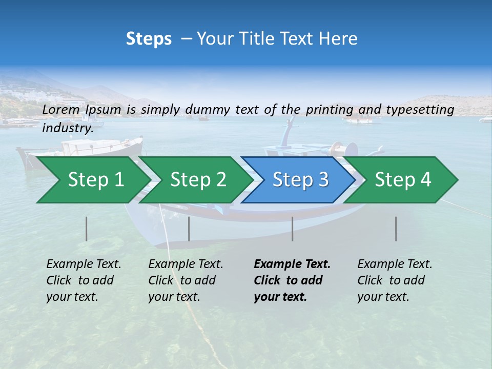 Scenery Sea Nature PowerPoint Template