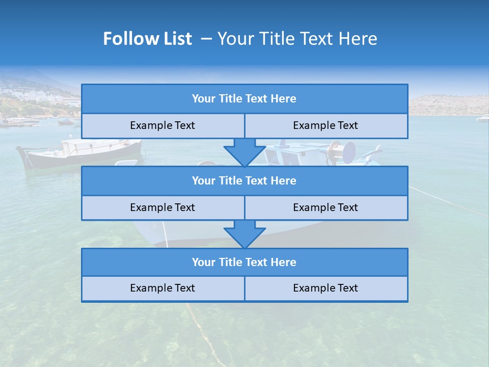 Scenery Sea Nature PowerPoint Template