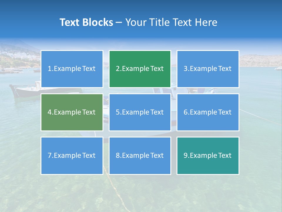 Scenery Sea Nature PowerPoint Template