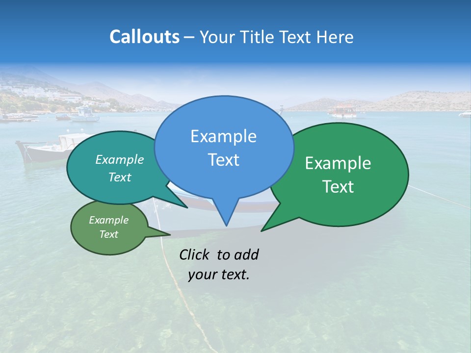 Scenery Sea Nature PowerPoint Template