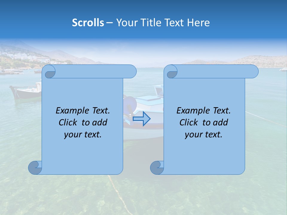 Scenery Sea Nature PowerPoint Template