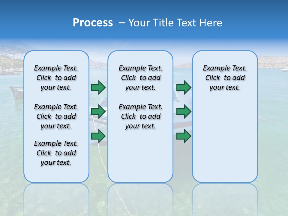 Scenery Sea Nature PowerPoint Template