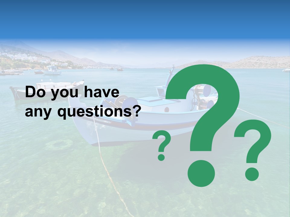 Scenery Sea Nature PowerPoint Template