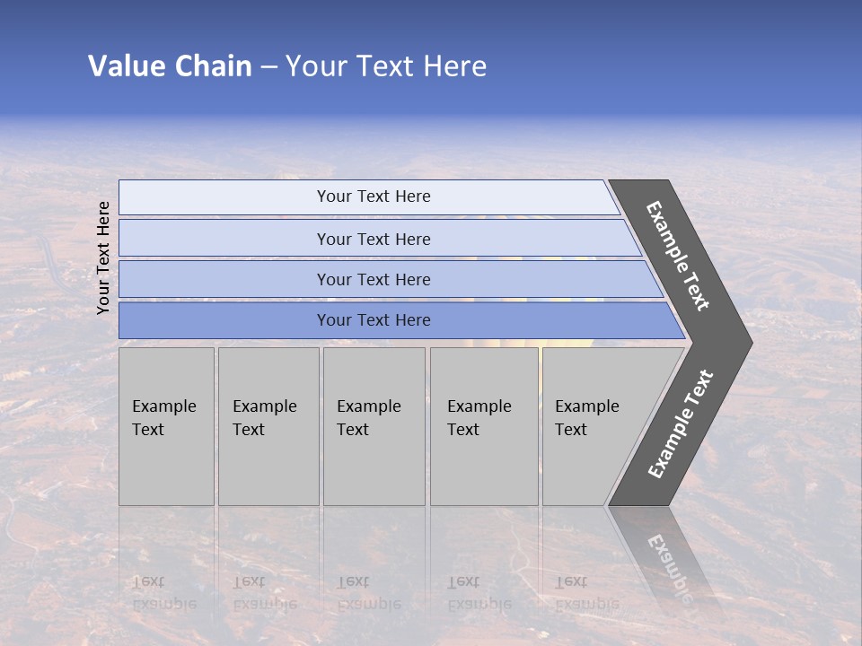 Aviation Air Valley PowerPoint Template