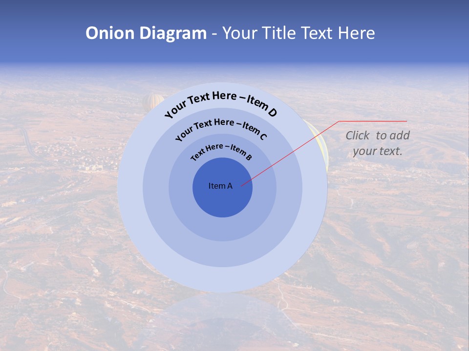Aviation Air Valley PowerPoint Template