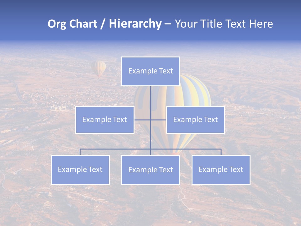 Aviation Air Valley PowerPoint Template