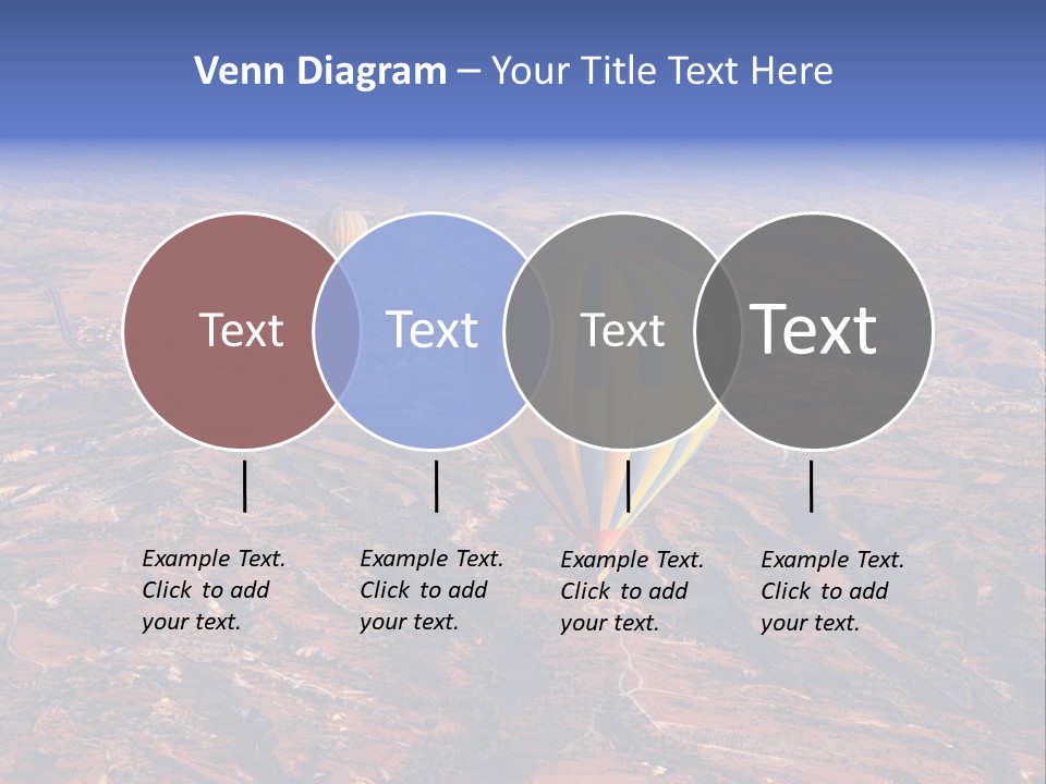 Aviation Air Valley PowerPoint Template
