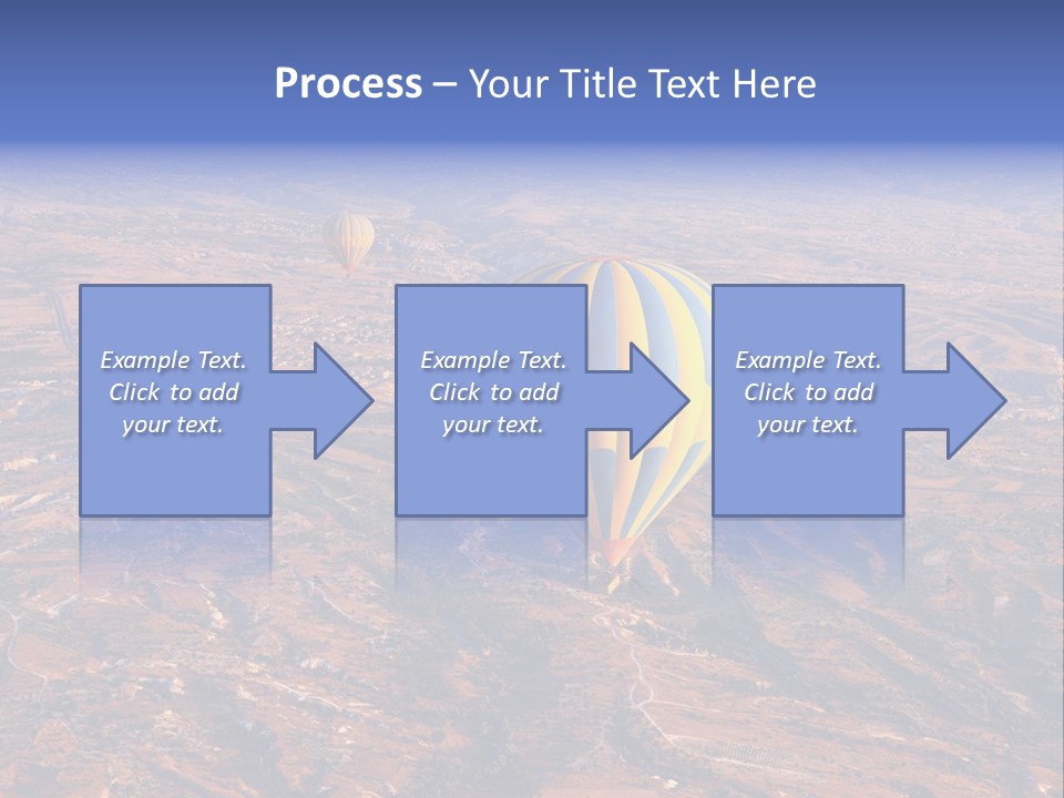 Aviation Air Valley PowerPoint Template