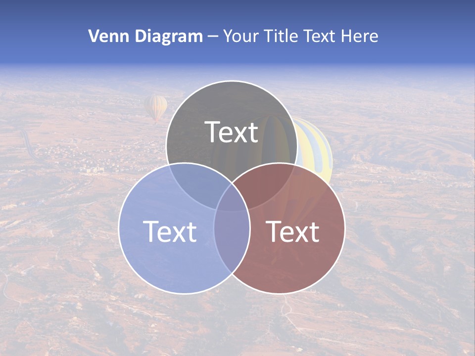 Aviation Air Valley PowerPoint Template