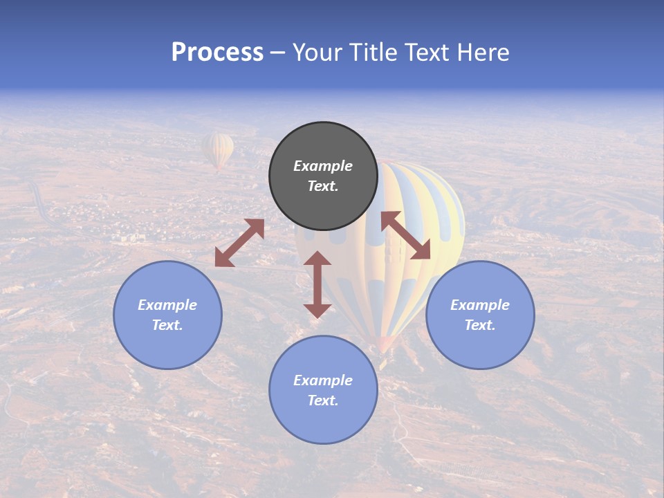 Aviation Air Valley PowerPoint Template